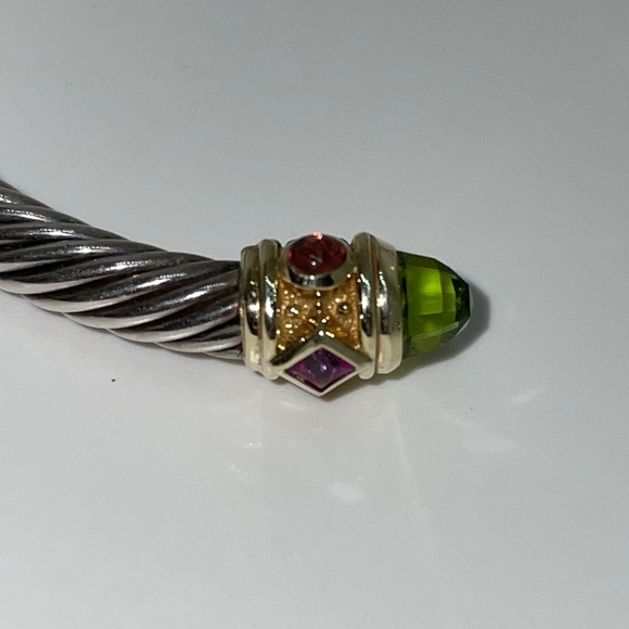 Matching David Yurman 5mm Renaissance Bracelets, Medium Size - Picture 8 of 12